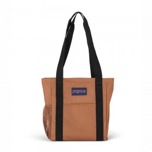 Bolso Tote JanSport SHOPPER TOTE X BAG Bolsas Marrones | CREGJ99778