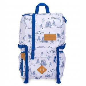 Mochila De Senderismo JanSport Hatchet Mochilas Blancas Azules | TCRPQ37085