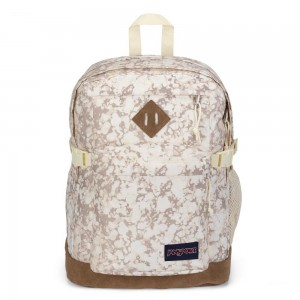 Mochila Para Portátil JanSport SUEDE CAMPUS Mochilas Beige | CRCIF30555