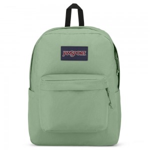 Mochila Para Portátil JanSport SuperBreak® Plus Mochilas Verde | ACRDF67815