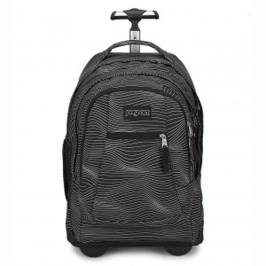 Mochila con ruedas JanSport Driver 8 Mochilas Negras | PCRQX75463