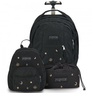 Mochilas escolares JanSport Bundle Mochilas Negras | CRQCS30783