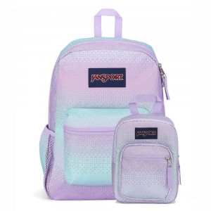 Mochilas escolares JanSport CROSS TOWN + BIG BREAK Mochilas Moradas | CRCIF53888