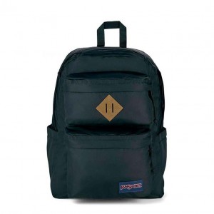 Mochilas escolares JanSport Double Break Mochilas Negras | UCRTG10861