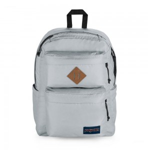 Mochilas escolares JanSport Double Break Mochilas Gris | CREAH26708