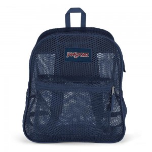 Mochilas escolares JanSport Mesh Pack Mochilas Azul Marino | TCRWZ78446