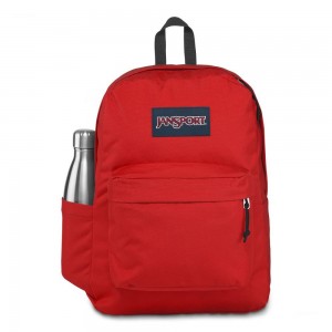 Mochilas escolares JanSport SuperBreak® Mochilas Rojas | QCRUV72729