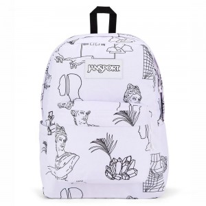 Mochilas escolares JanSport SuperBreak® Mochilas Blancas | DCRKV40031