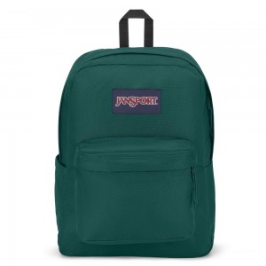 Mochilas escolares JanSport SuperBreak® Plus Mochilas Verde Oscuro | CRJBT18481