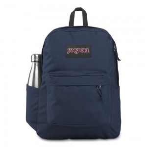 Mochilas escolares JanSport SuperBreak® Plus Mochilas Azul Marino | BCRSD75845