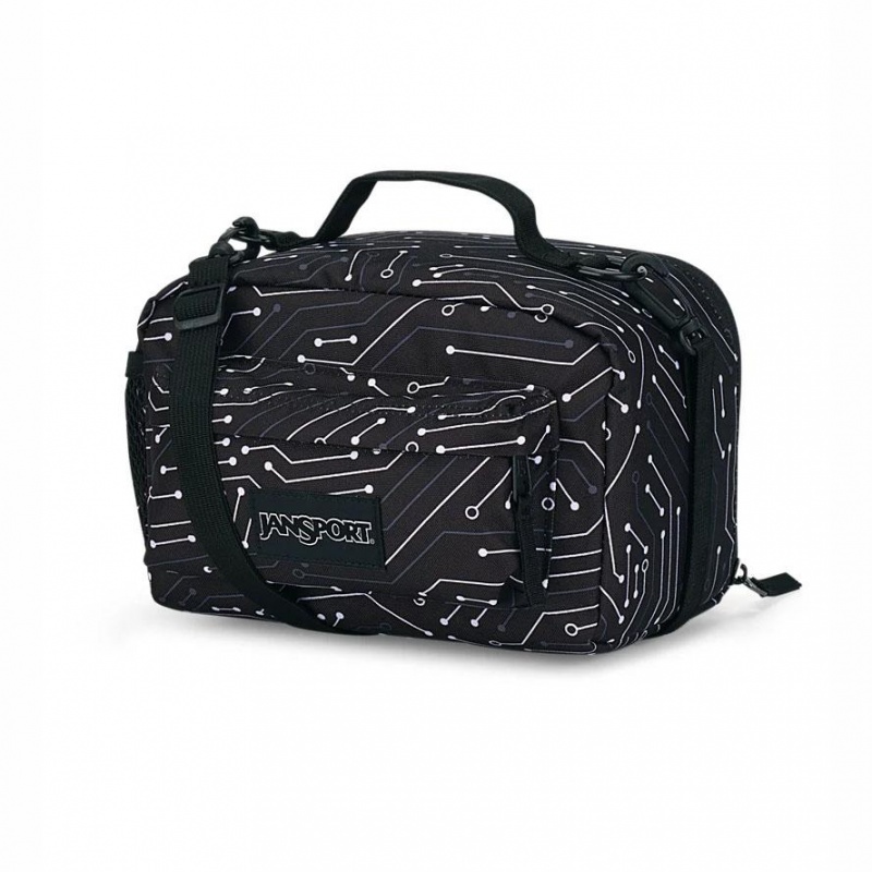 Bolsa De Almuerzo JanSport The Carryout Bolsas Negras | QCRUV12632