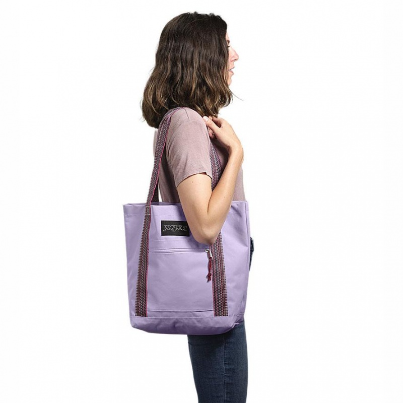 Bolso Tote JanSport Restore Tote Bolsas Moradas | XCRBH40751