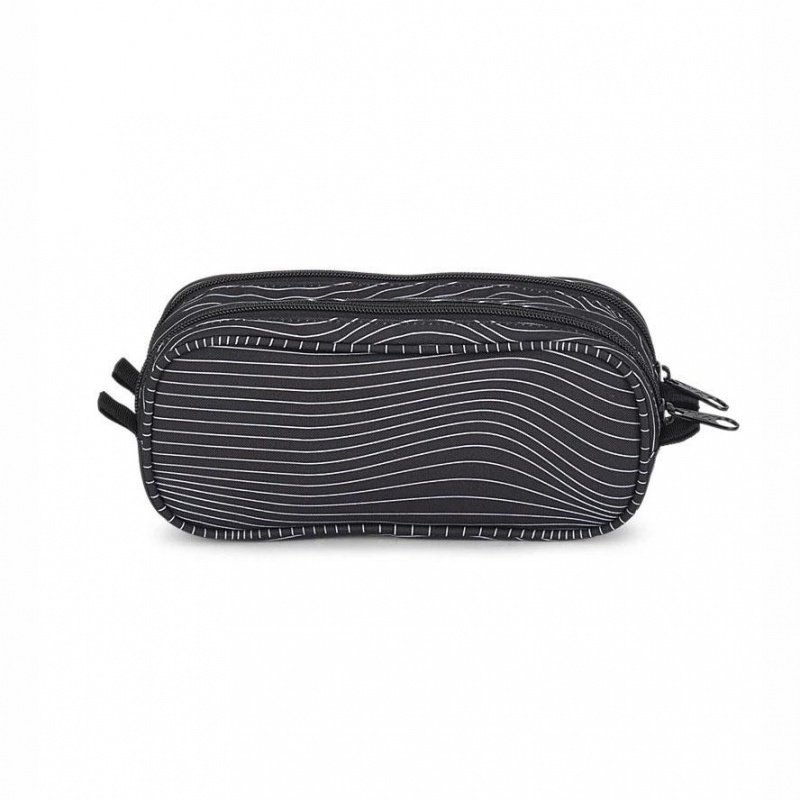 Cajas de lápices JanSport Large Accessory Pouch Bolsas Negras | PCRER39342