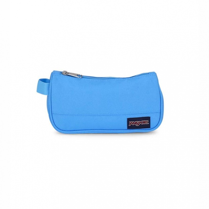 Cajas de lápices JanSport Medium Accessory Pouch Bolsas Azules | FCRHY85143