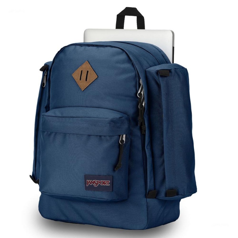 Mochila De Senderismo JanSport Field Pack Mochilas Azul Marino | TCRPQ84849