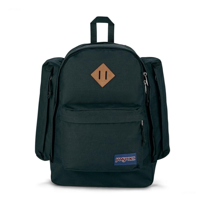 Mochila De Senderismo JanSport Field Pack Mochilas Negras | CRQAV73377