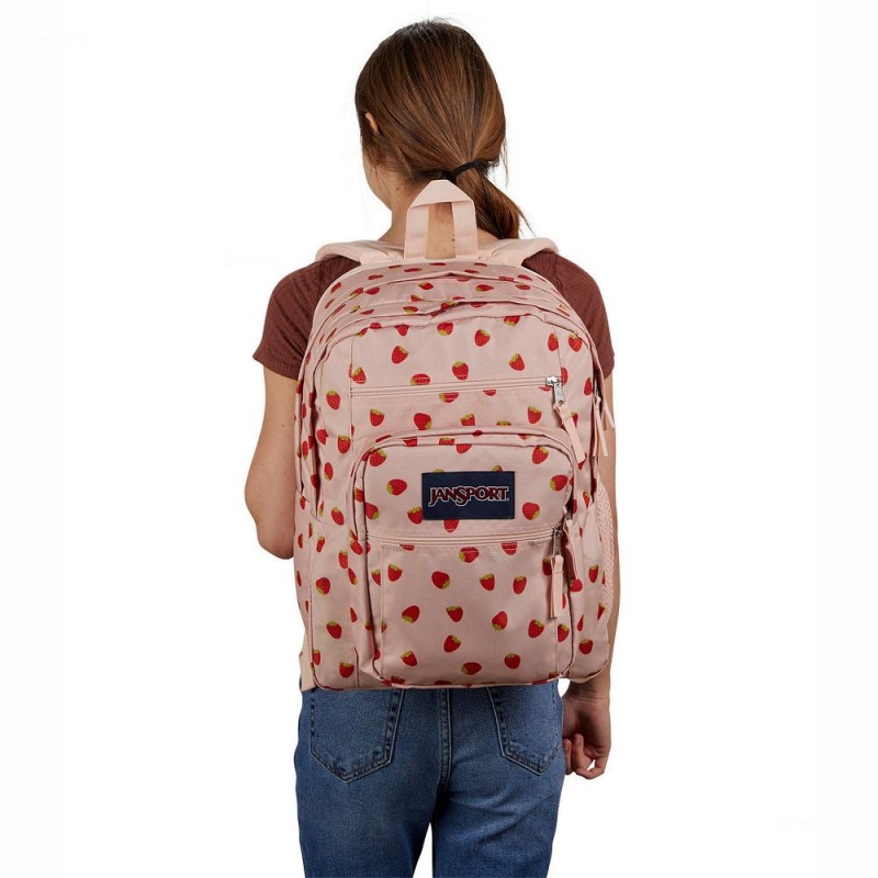 Mochila Para Portátil JanSport BIG STUDENT Mochilas Rosas Rojas | CRJKU85501