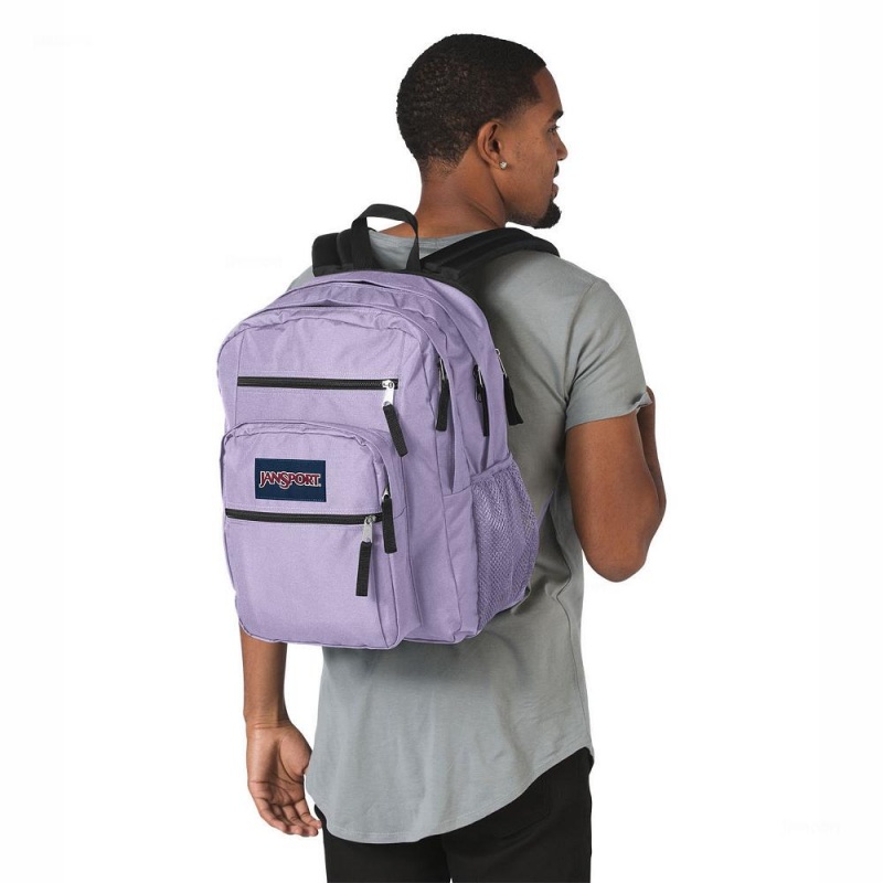 Mochila Para Portátil JanSport BIG STUDENT Mochilas Moradas | FCRUI25879