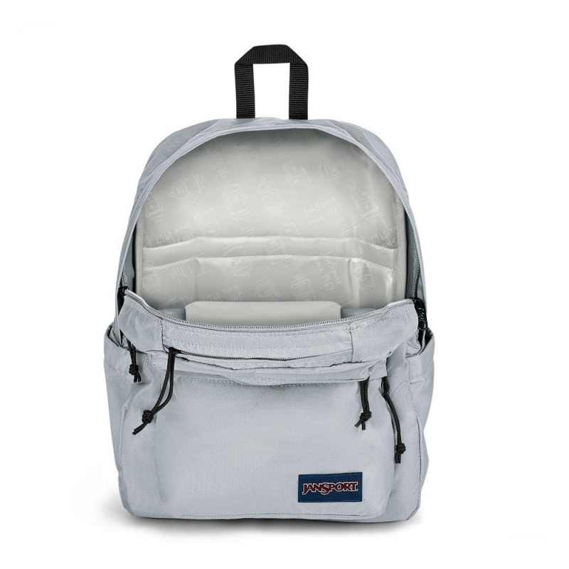 Mochila Para Portátil JanSport Double Break Mochilas Gris | TCRPQ76908