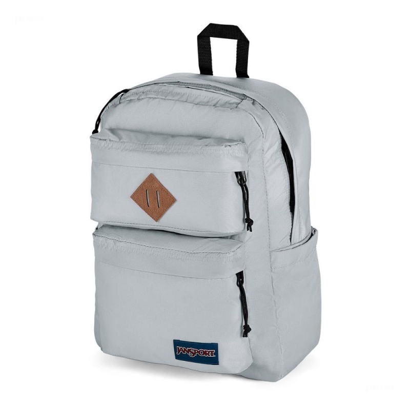 Mochila Para Portátil JanSport Double Break Mochilas Gris | TCRPQ76908