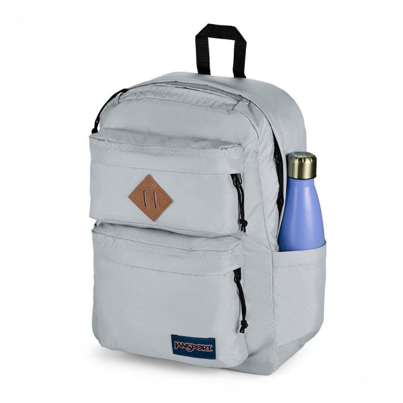 Mochila Para Portátil JanSport Double Break Mochilas Gris | TCRPQ76908