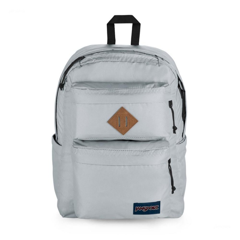 Mochila Para Portátil JanSport Double Break Mochilas Gris | TCRPQ76908