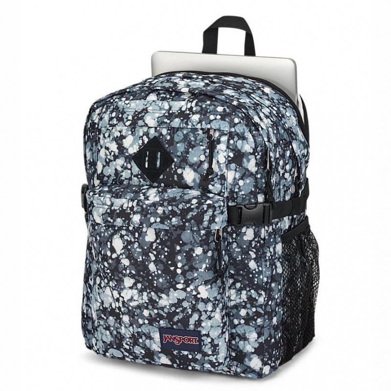 Mochila Para Portátil JanSport Main Campus Mochilas Azules Negras | TCRWZ93387