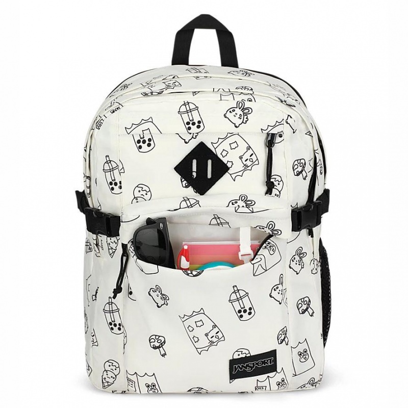 Mochila Para Portátil JanSport Main Campus Mochilas Blancas | LCRSX12495