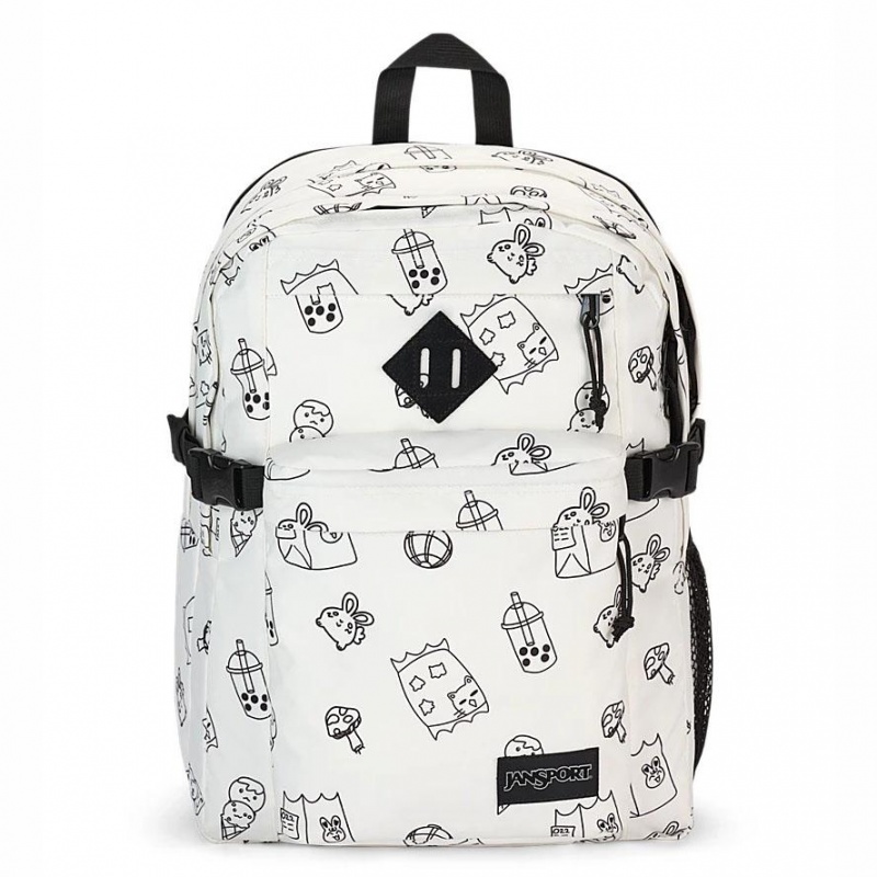 Mochila Para Portátil JanSport Main Campus Mochilas Blancas | LCRSX12495