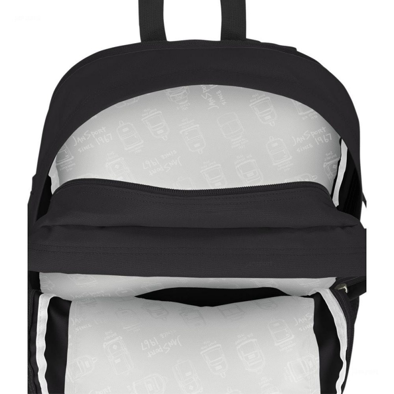 Mochila Para Portátil JanSport Main Campus Mochilas Negras | CRXMI74781