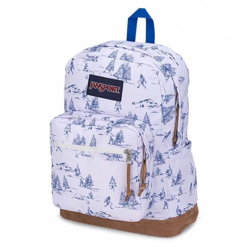 Mochila Para Portátil JanSport Right Pack Mochilas Blancas Azules | CRDYB35645