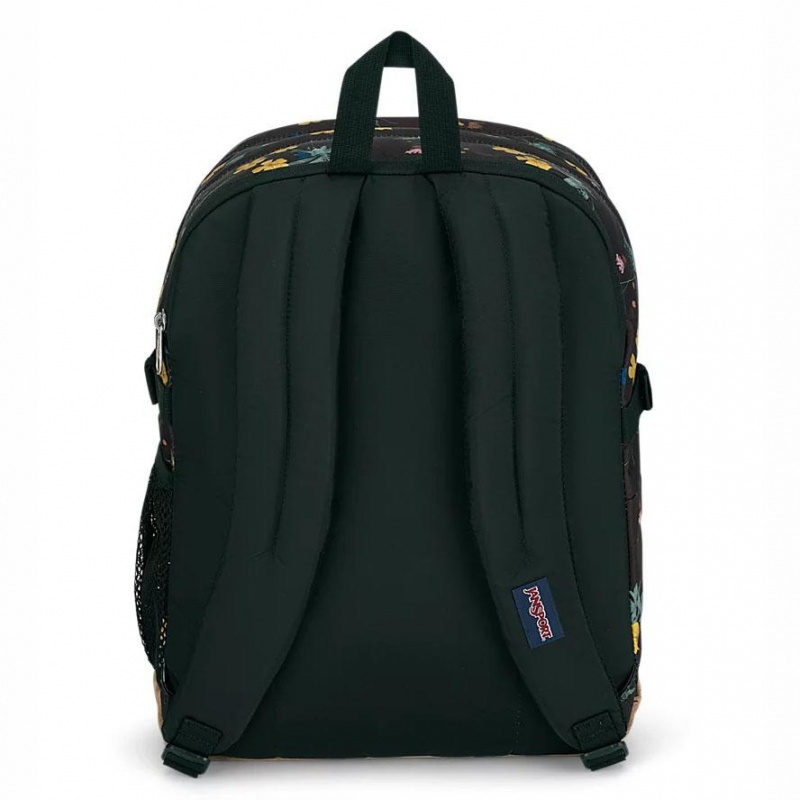 Mochila Para Portátil JanSport SUEDE CAMPUS Mochilas Negras Amarillo | PCRQX23616