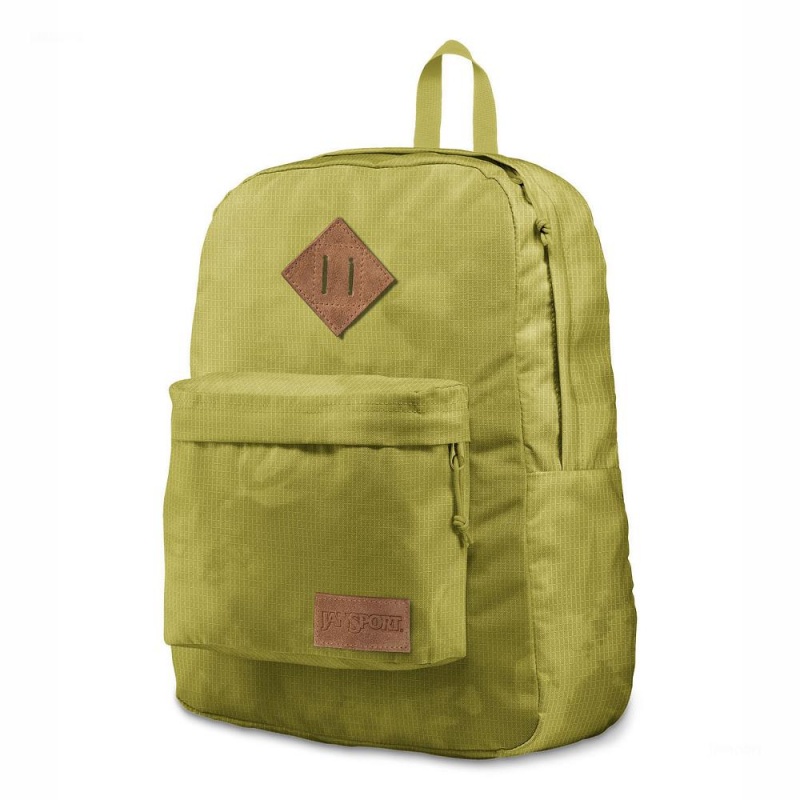 Mochila Para Portátil JanSport SUPERBREAK PLUS FX Mochilas Verde | CREGJ14521