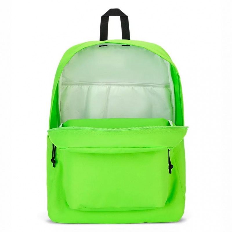 Mochila Para Portátil JanSport SuperBreak® Plus Mochilas Verde | CRIIZ74913