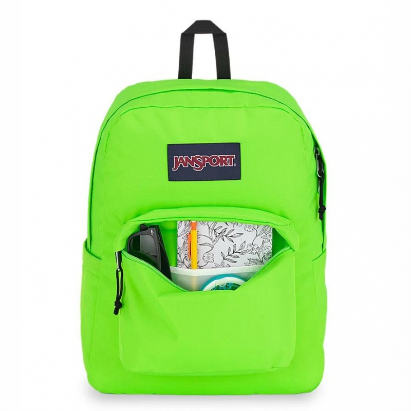 Mochila Para Portátil JanSport SuperBreak® Plus Mochilas Verde | CRIIZ74913