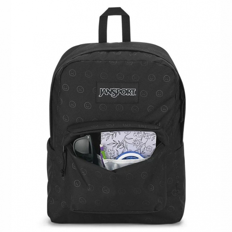 Mochila Para Portátil JanSport SuperBreak® Plus Mochilas Negras | DCRVO44860