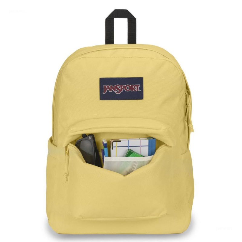 Mochila Para Portátil JanSport SuperBreak® Plus Mochilas Amarillo | UCRND58879