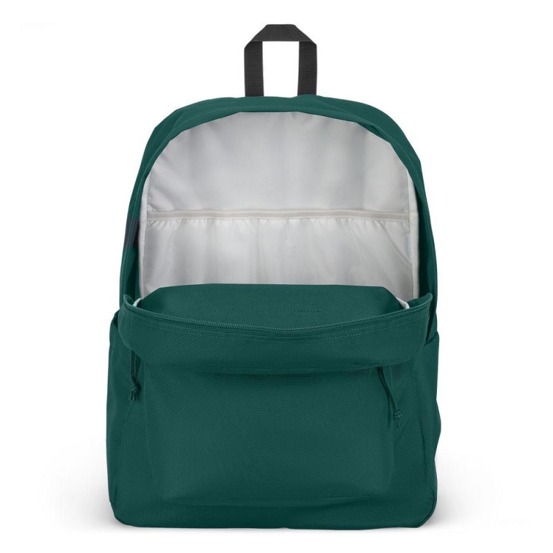 Mochila Para Portátil JanSport SuperBreak® Plus Mochilas Verde Oscuro | ZCRMJ27207