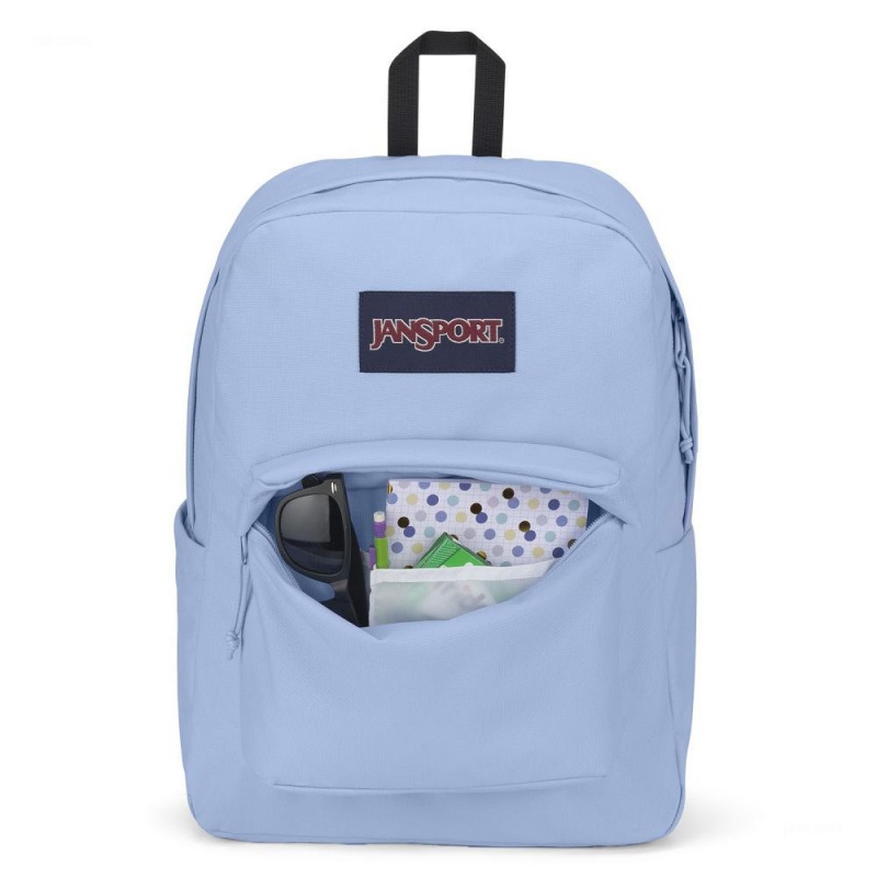 Mochila Para Portátil JanSport SuperBreak® Plus Mochilas Azules Claro | LCRTR28718