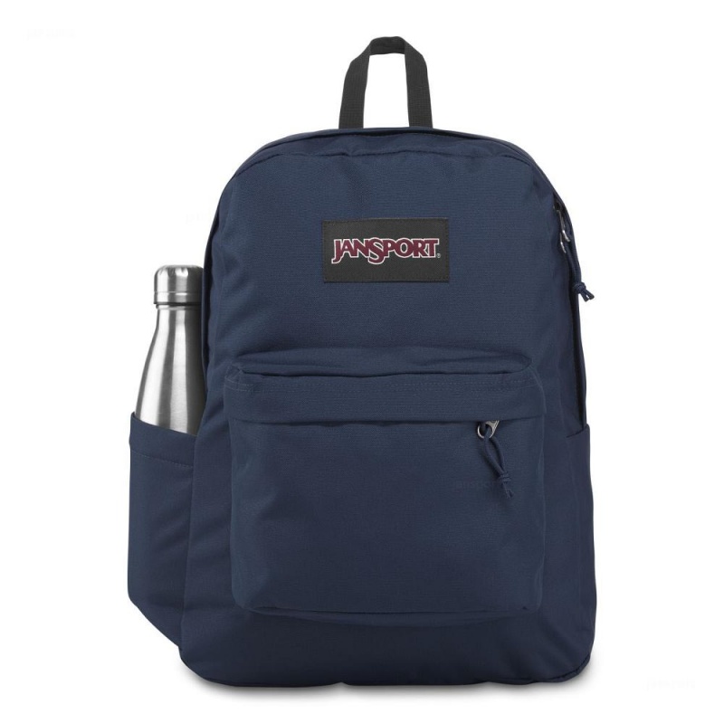 Mochila Para Portátil JanSport SuperBreak® Plus Mochilas Azul Marino | MCRHR69541