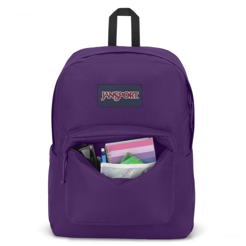 Mochila Para Portátil JanSport SuperBreak® Plus Mochilas Moradas | CRJZR23386