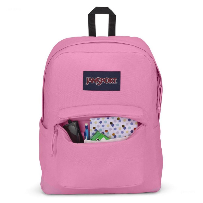 Mochila Para Portátil JanSport SuperBreak® Plus Mochilas Rosas | BCRSO21455