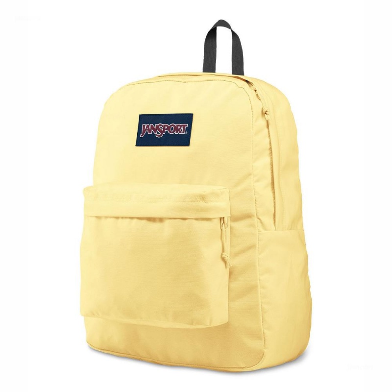 Mochila Para Portátil JanSport SuperBreak® Plus Mochilas Amarillo | QCRUV79017