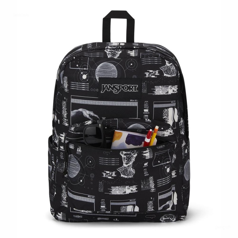 Mochila Para Portátil JanSport SuperBreak® Plus Mochilas Negras | ECRHC84396