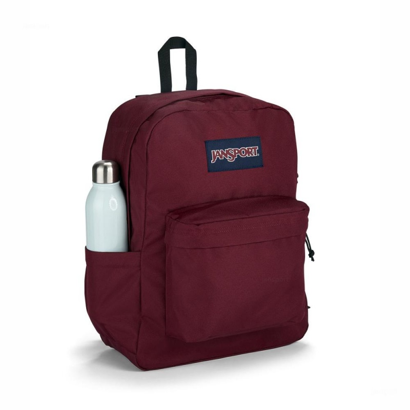 Mochila Para Portátil JanSport SuperBreak® Plus Mochilas Burdeos | CRQAV48560