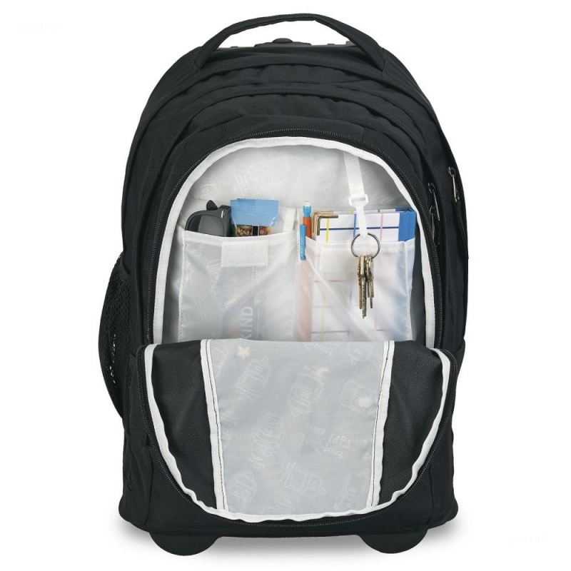 Mochilas de trabajo JanSport Driver 8 Rolling Mochilas Negras | CRNZX78063