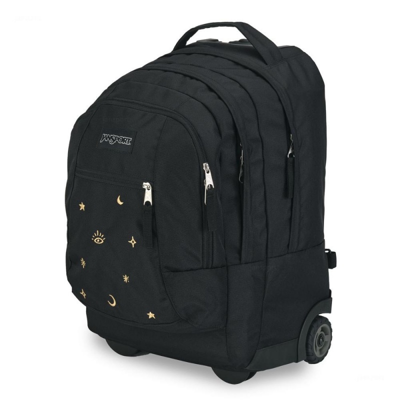 Mochilas de trabajo JanSport Driver 8 Rolling Mochilas Negras | CRNZX78063