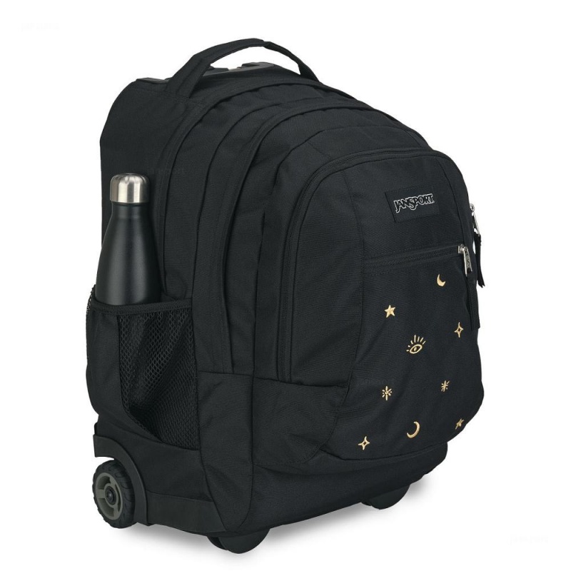 Mochilas de trabajo JanSport Driver 8 Rolling Mochilas Negras | CRNZX78063