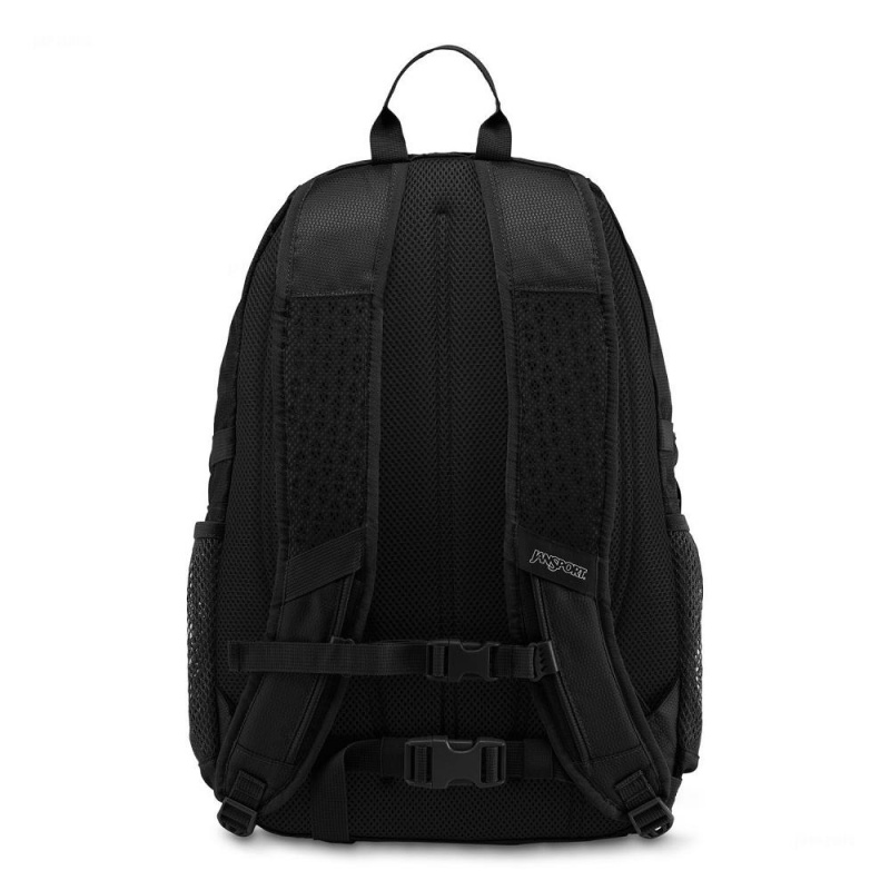 Mochilas escolares JanSport Agave Mochilas Negras | CRJVR91149