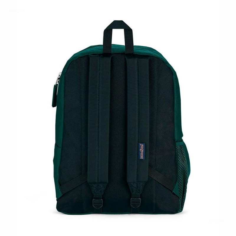 Mochilas escolares JanSport CROSS TOWN Mochilas Verde | ZCRNQ48623